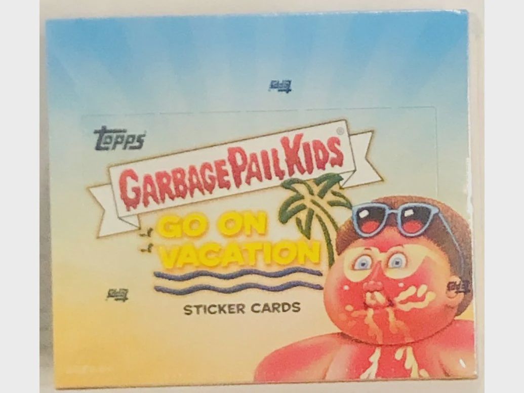 2021 TOPPS GARBAGE PAIL KIDS SERIES 1: GO ON VACATION HOBBY BOX