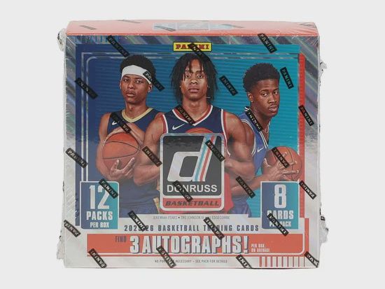 2025-26 Panini Donruss Basketball Hobby Box