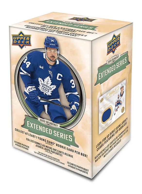 2025-26 Upper Deck Extended Series Hockey Blaster Box