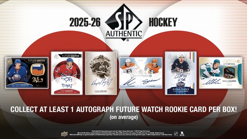 2025-26 SP Authentic Hockey Hobby Box