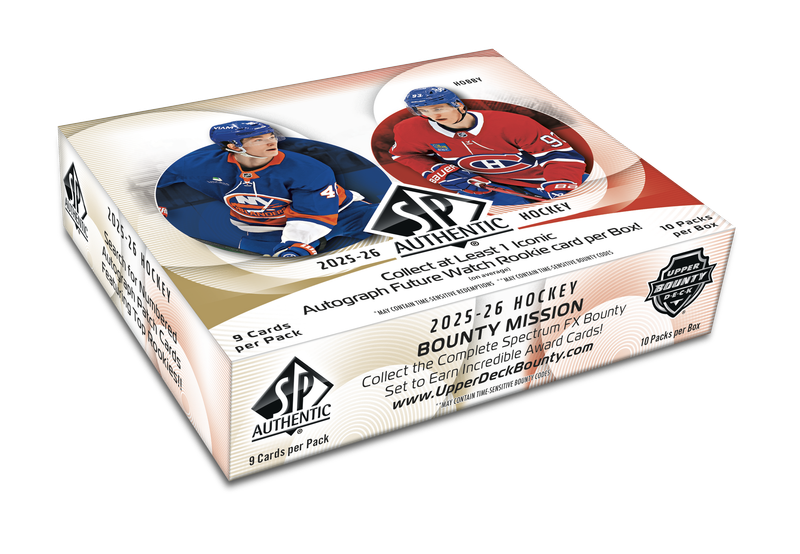Break #5270 | 8 BOXES (1/2 Case) 2025-26 SP AUTHENTIC HOCKEY ** PYT ... ** BOUNTY IS AT $1400**