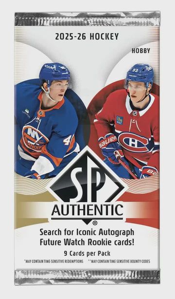2025-26 SP Authentic Hockey Hobby Pack