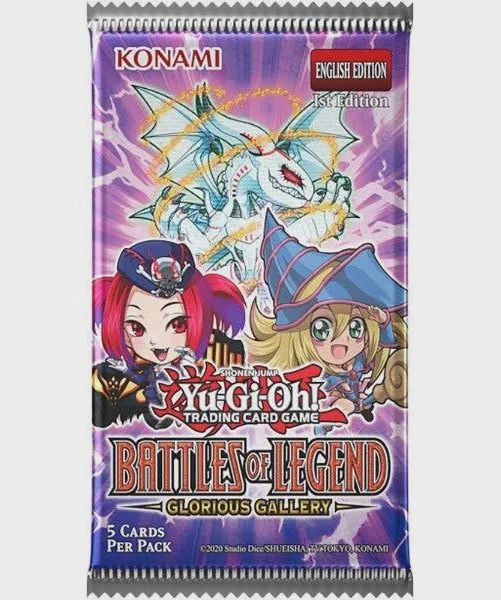 Yu-Gi-Oh! Battles Of Legend Glorious Gallery Booster