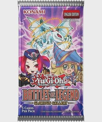 Yu-Gi-Oh! Battles Of Legend Glorious Gallery Booster