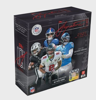 2025 Topps Signature Class Football Mega Box