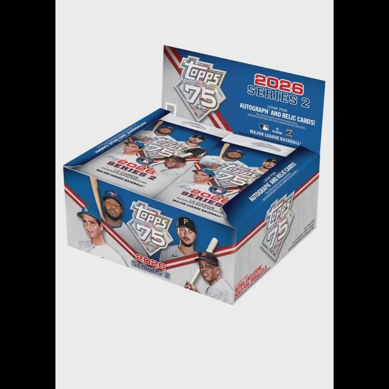 2026 Topps Series 2 Baseball Retail Box [20 packs]
