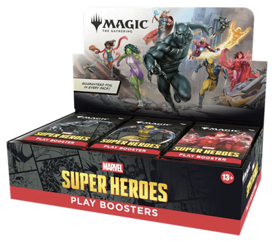 Magic The Gathering: Marvel Super Heroes Play Booster Box