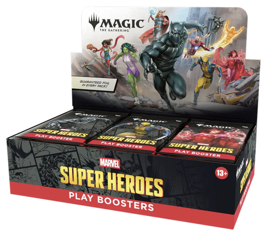 Magic The Gathering: Marvel Super Heroes Play Booster Box