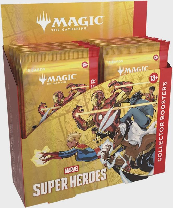 Magic The Gathering: Marvel Super Heroes Collector Booster Box