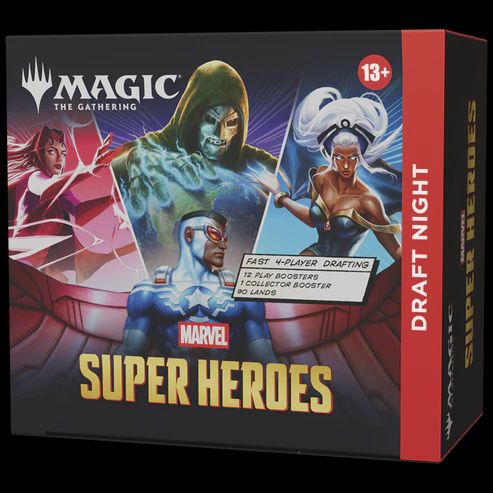 Magic The Gathering: Marvel Super Heroes Draft Night Booster Box