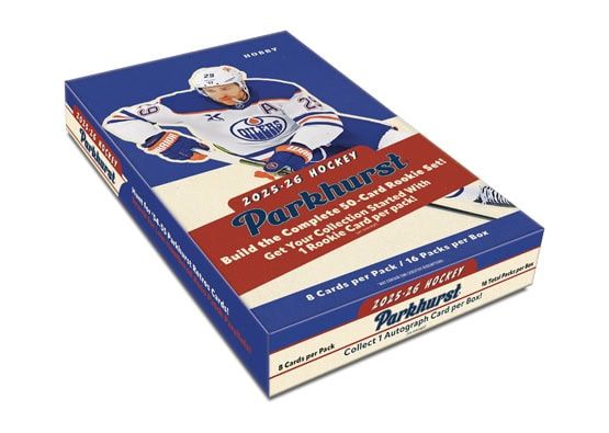 2025-26 Upper Deck Parkhurst Hockey Hobby Box 2025-26 Upper Deck Parkhurst Hockey Hobby Box