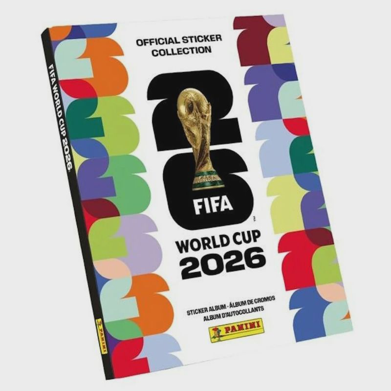 2026 Panini World Cup FIFA Soccer Sticker Book Collection Hardcover Album