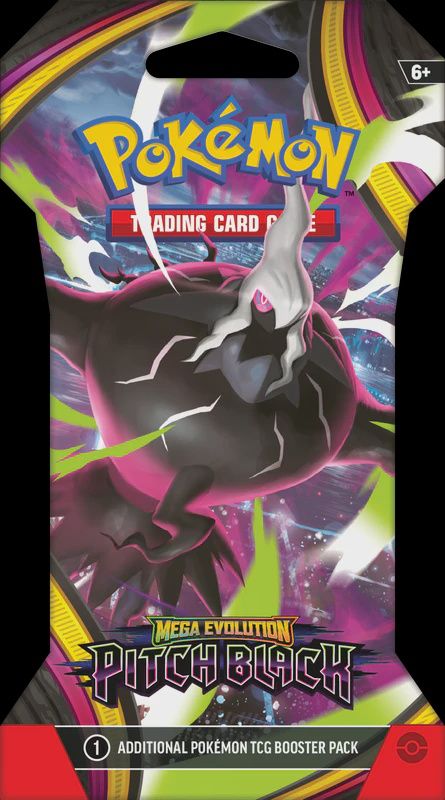 Pokemon Mega Evolution Pitch Black [ME05]Booster Blister Pack