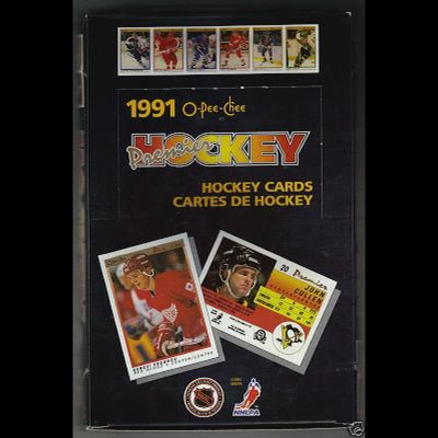 1990-91 O-Pee-Chee Premier Hockey Hobby Box