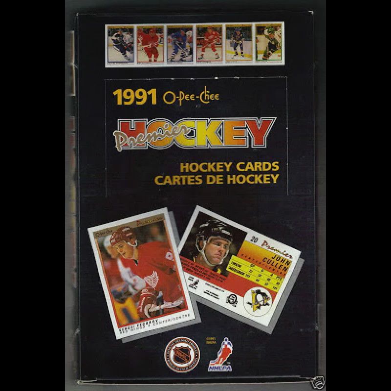 1990-91 O-Pee-Chee Premier Hockey Hobby Box