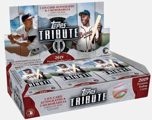 2019 Topps Tribute Baseball Hobby Box