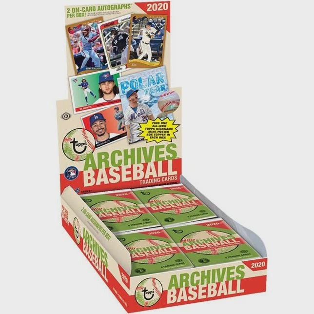 2020 Topps Archives Baseball Hobby