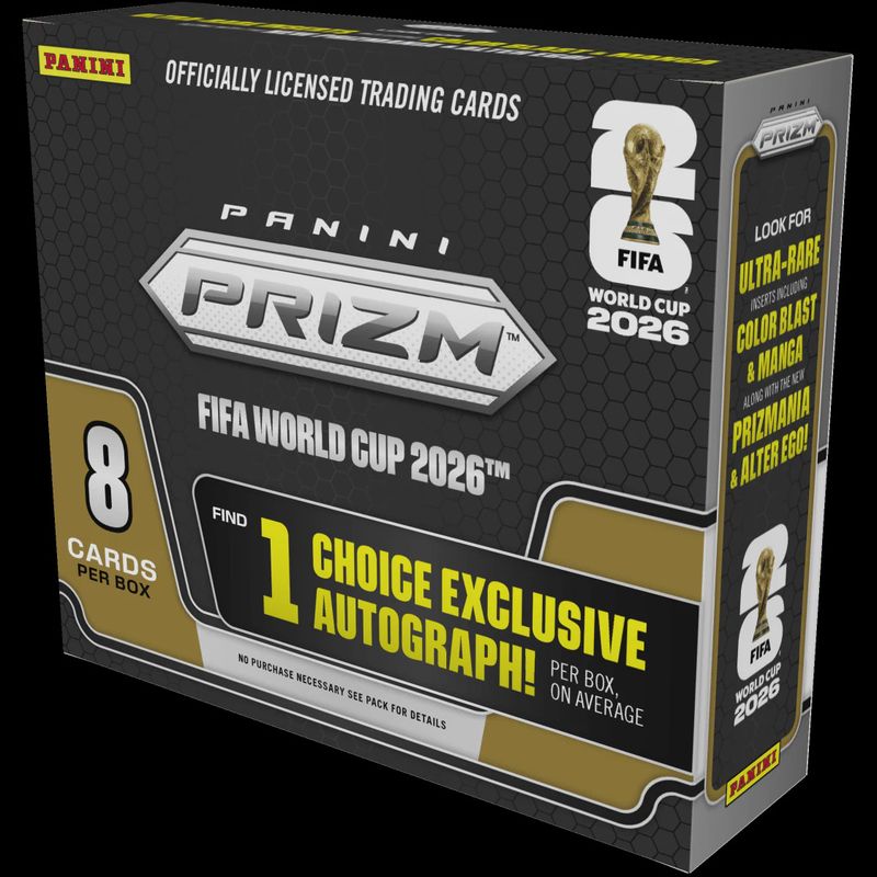 2026 Panini Prizm FIFA Club Worldcup Soccer Choice Box