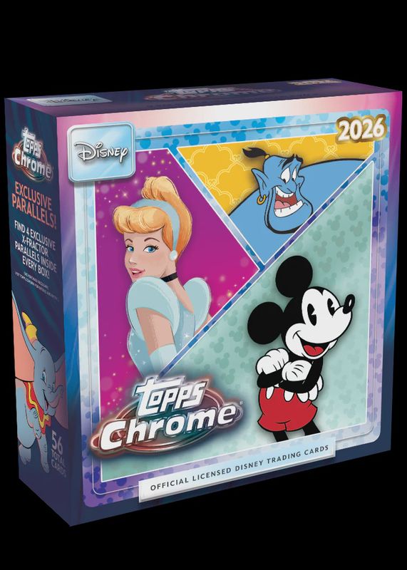 2026 Topps Disney Chrome Mega Box