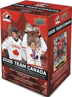2026 Upper Deck Team Canada Hockey Blaster Box