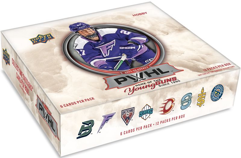 2025-26 Upper Deck PWHL Hockey Hobby Box 2025-26 Upper Deck PWHL Hockey Hobby Box