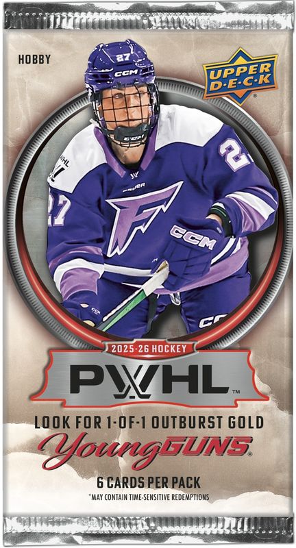 2025-26 Upper Deck PWHL Hockey Hobby Box