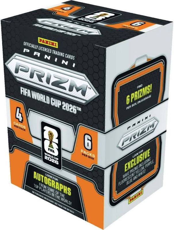 2026 Panini Prizm FIFA World Cup Soccer Blaster Box 2026 Panini Prizm FIFA World Cup Soccer Blaster Box