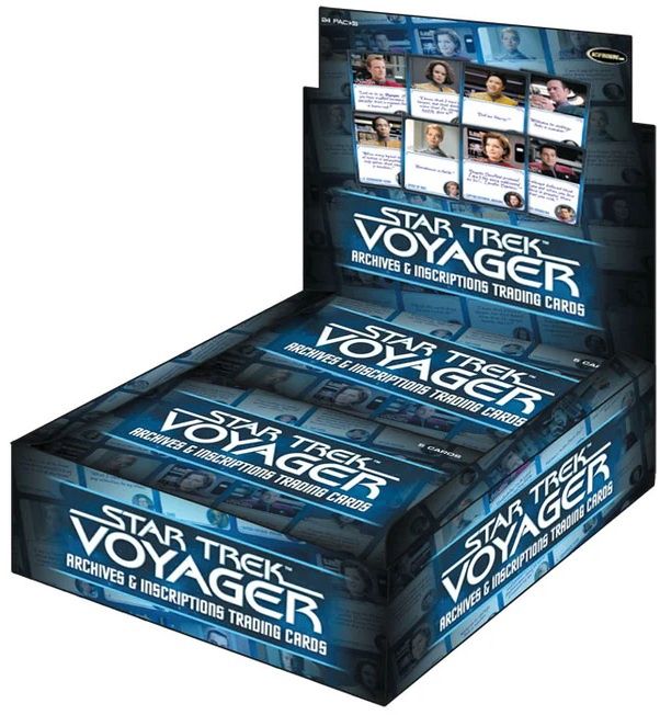 2026 Star Trek Voyager Archives &amp; Inscriptions Trading Cards Hobby Box