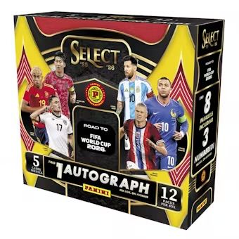 2026 Panini Select FIFA Soccer Hobby International Box