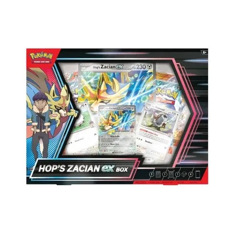 Pokémon Hop’s Zacian EX Box