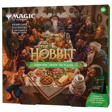 Magic The Gathering: The Hobbit Scene Box | Treasures of Smaug | Crack the Plates Scene Box