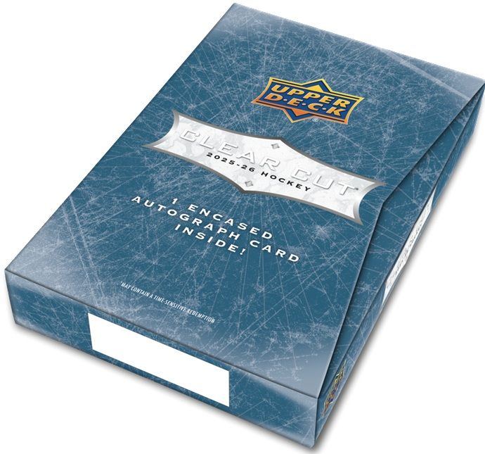 2025-26 Upper Deck Clear Cut Hockey Hobby Box [Pre-Sale]