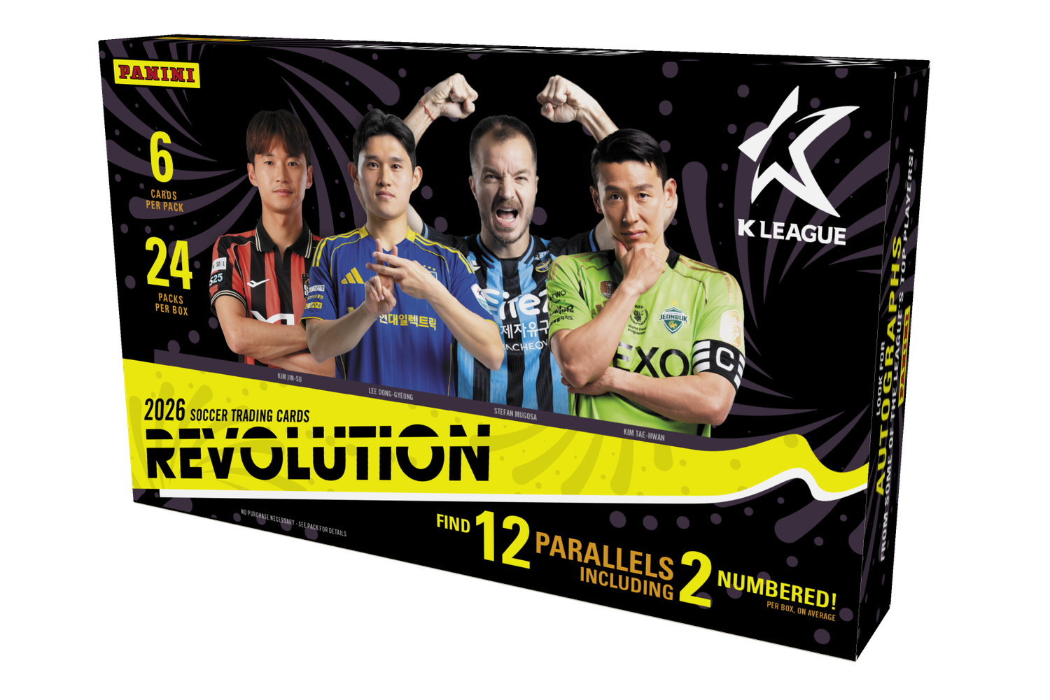 2026 Panini Revolution K-League Soccer Hobby Box