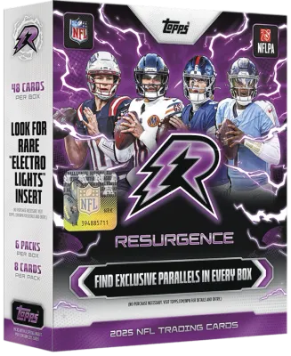 2025 Topps Resurgence Football Mega Box