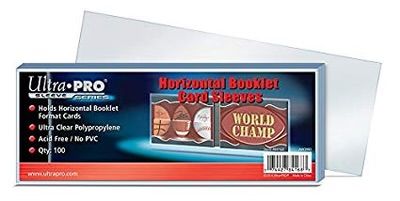 Ultra Pro Horizontal Booklet Card Sleeves