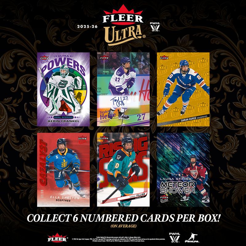 2025-26 Upper Deck Fleer Ultra PWHL Hockey Hobby Box