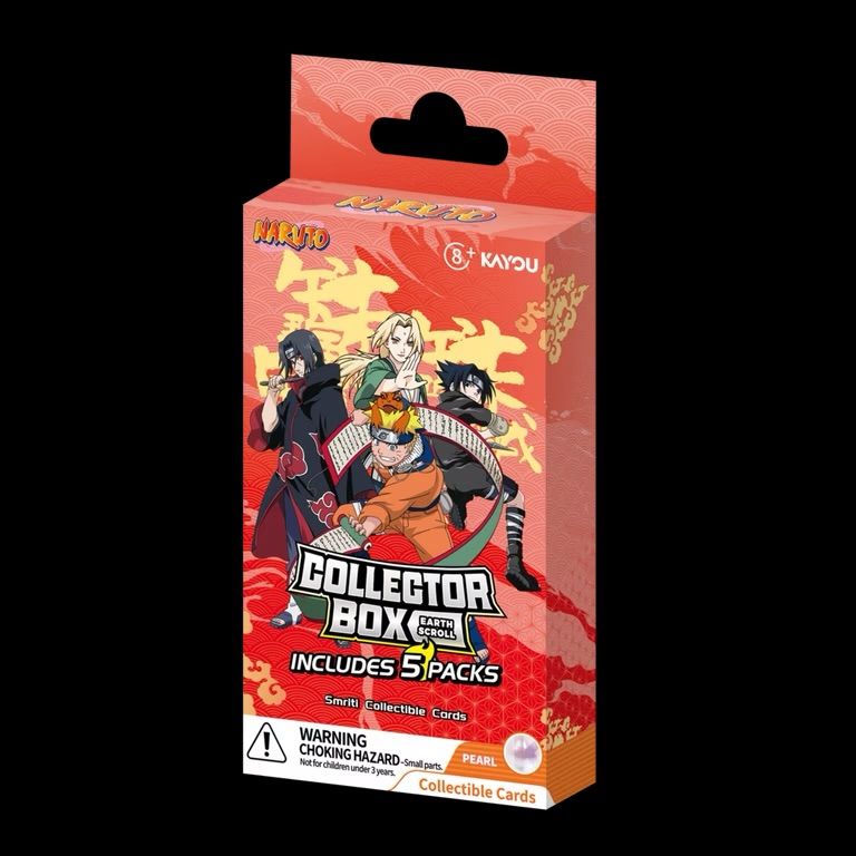 Naruto Smriti Collectible Earth Scroll Series 2 Collector Box [Includes 5 Packs/Box]