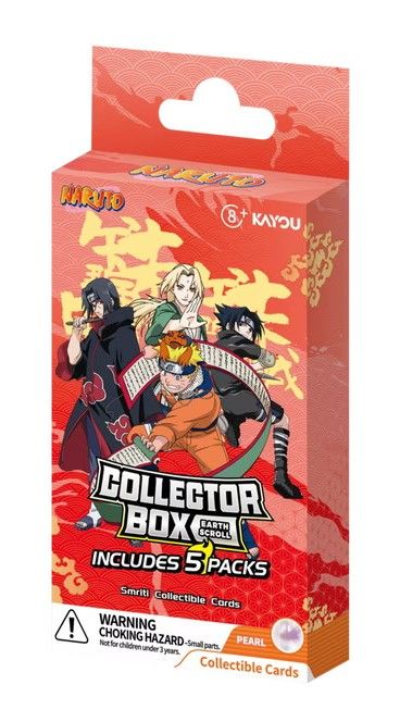 Naruto Smriti Collectible Earth Scroll Series 2 Collector Box [Includes 5 Packs/Box]