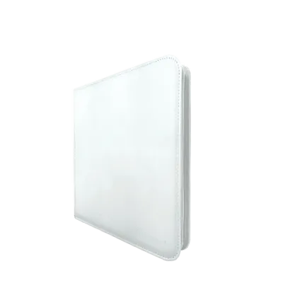 Ultra Pro 9-Pocket Vivid Zippered Pro Binder | White