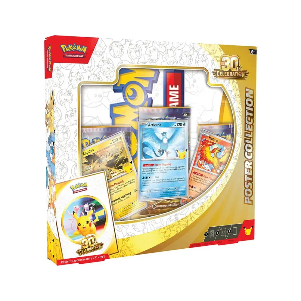 Pokémon TCG: 30th Anniversary Celebrations Poster Collection Box Pokémon TCG: 30th Anniversary Celebrations Poster Collection Box