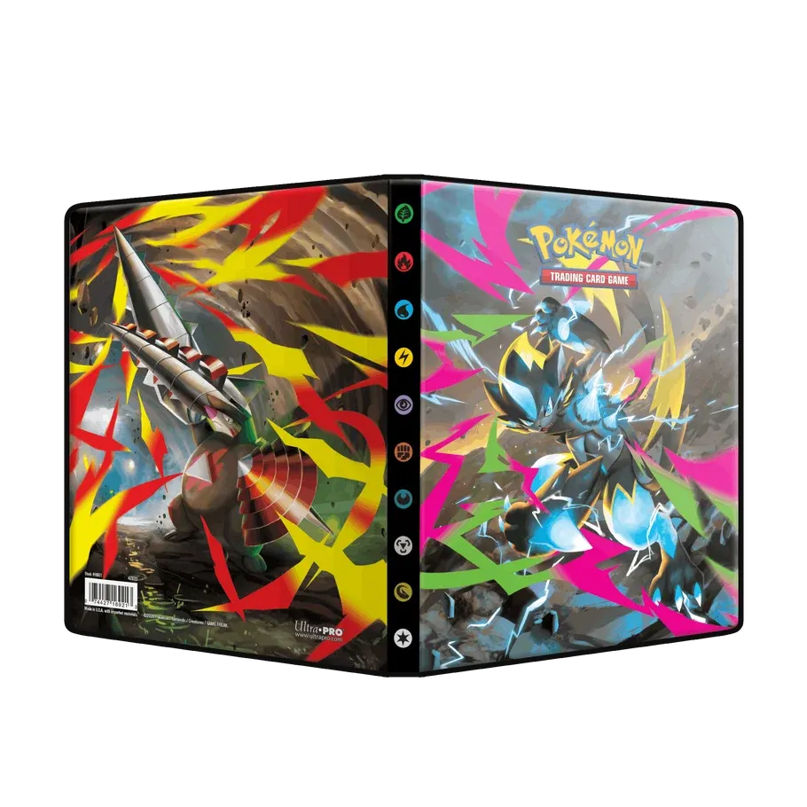 Pokemon Mega Zeraora 4 Pocket Portfolio Ultra Pro