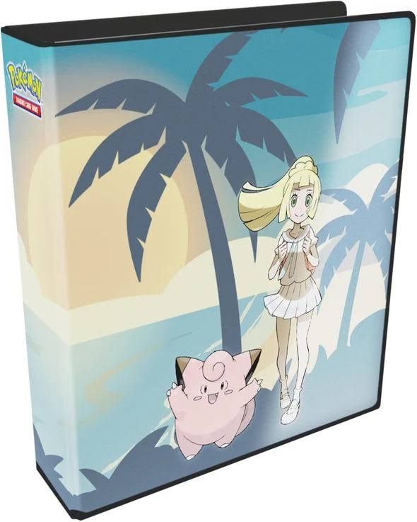 Ultra Pro 2” Pokemon Lillie &amp; Clefairy 3 Ring Album