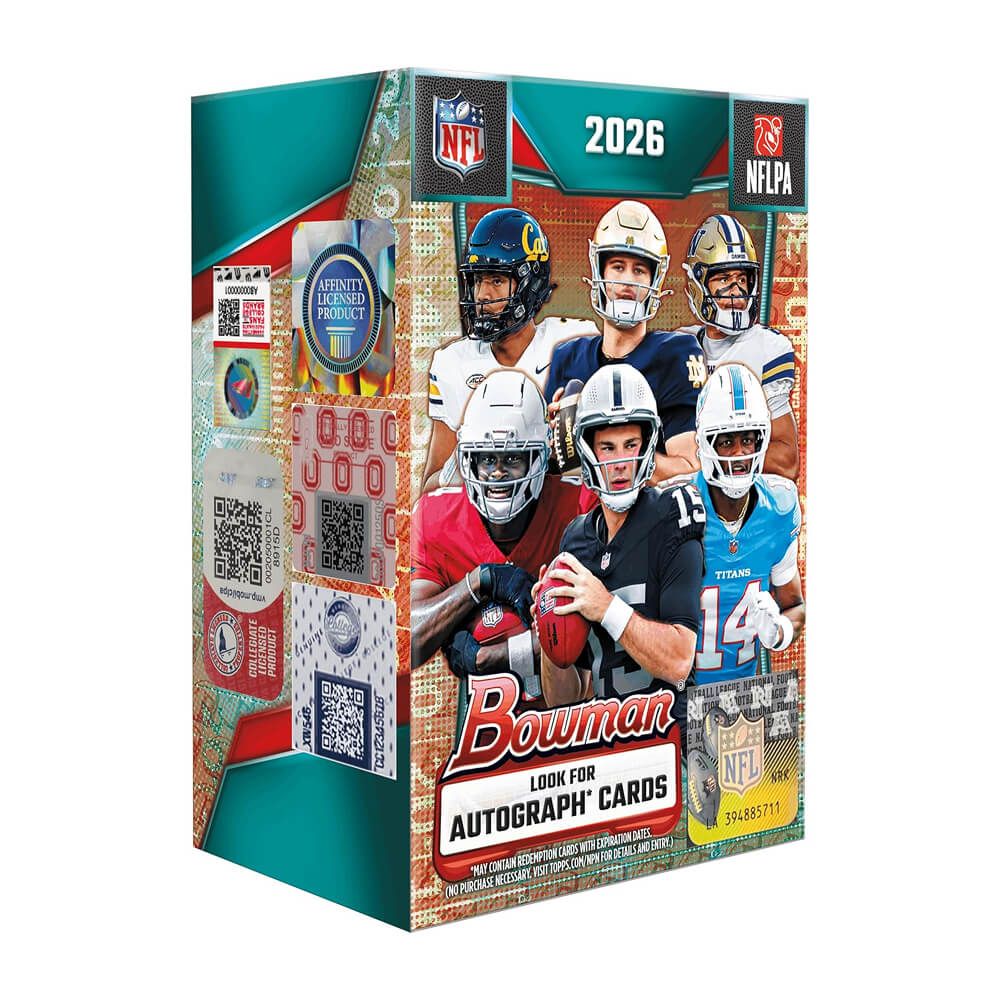 2026 Topps Bowman Football Value Blaster Box