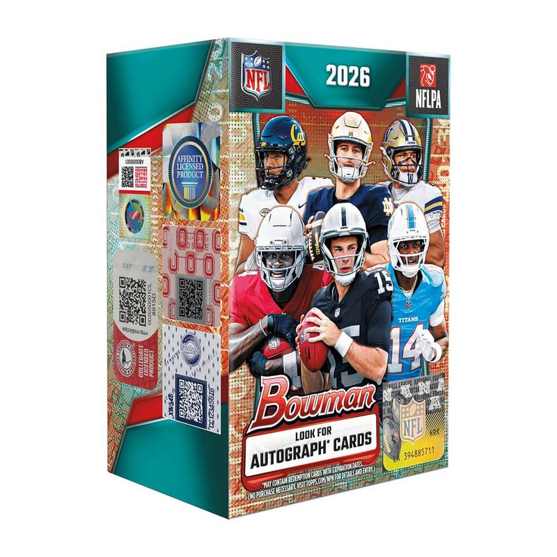 2026 Topps Bowman Football Value Blaster Box