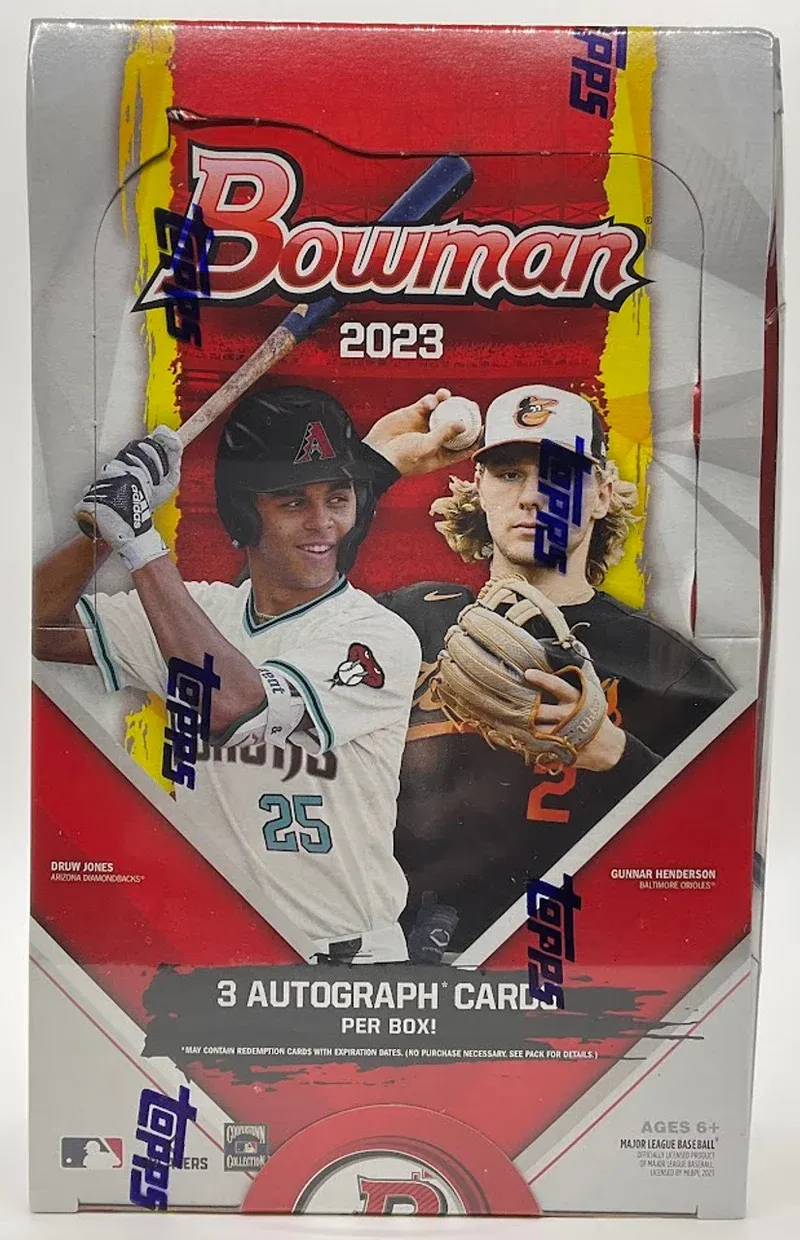 2023 Bowman Baseball Jumbo Hobby Box