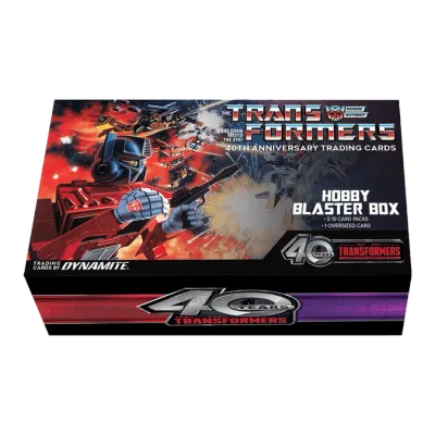 Transformers 40th Anniversary Metal Blaster Box