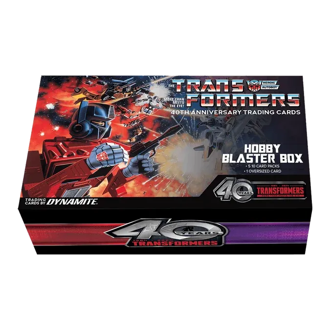 Transformers 40th Anniversary Metal Blaster Box