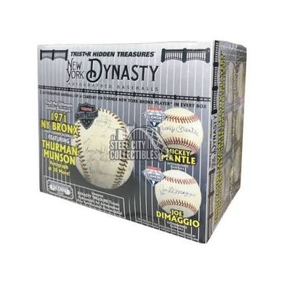 2023 Tristar Hidden Treasures | New York Dynasty Autographed Baseball Factory Sealed Box
