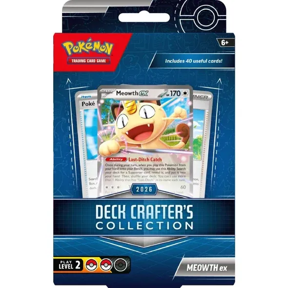 Pre-Order 2026 Deck Crafter’s Collection [Meowth Ex]