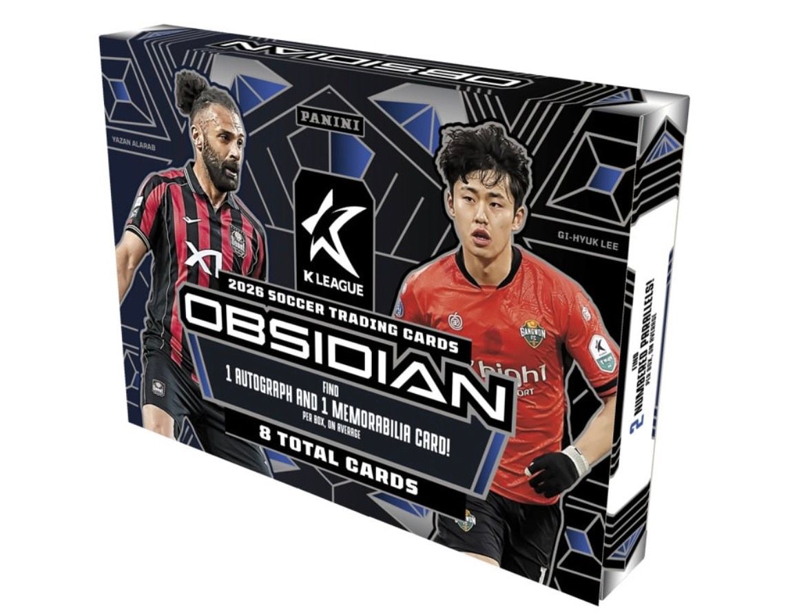 2026 Panini Obsidian K-League Hobby Box